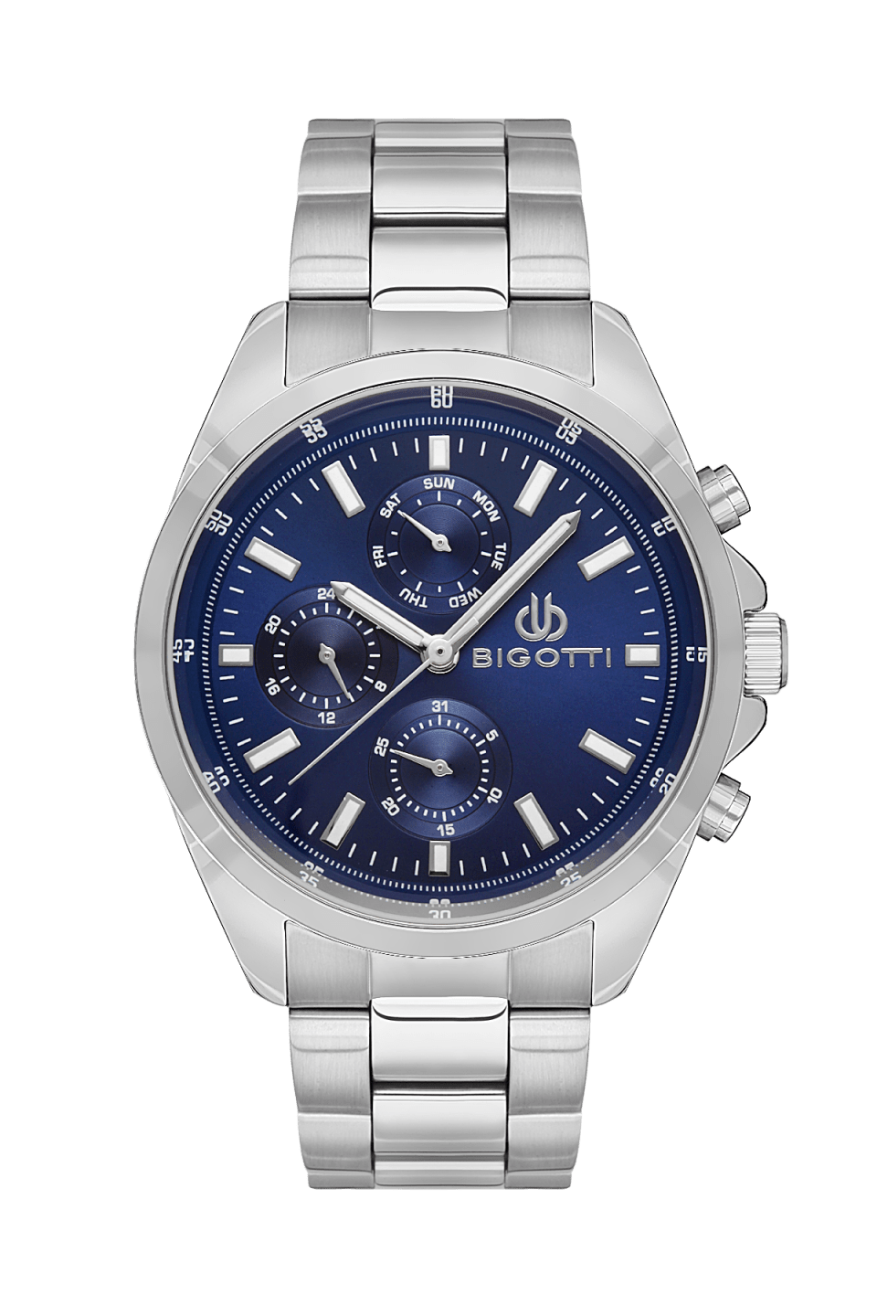 ساعة بيجوتي للرجال BG.1.10470-3 1 BIGOTTI MILANO MENS STAINLESS STEEL STRAP WATCH – BG.1