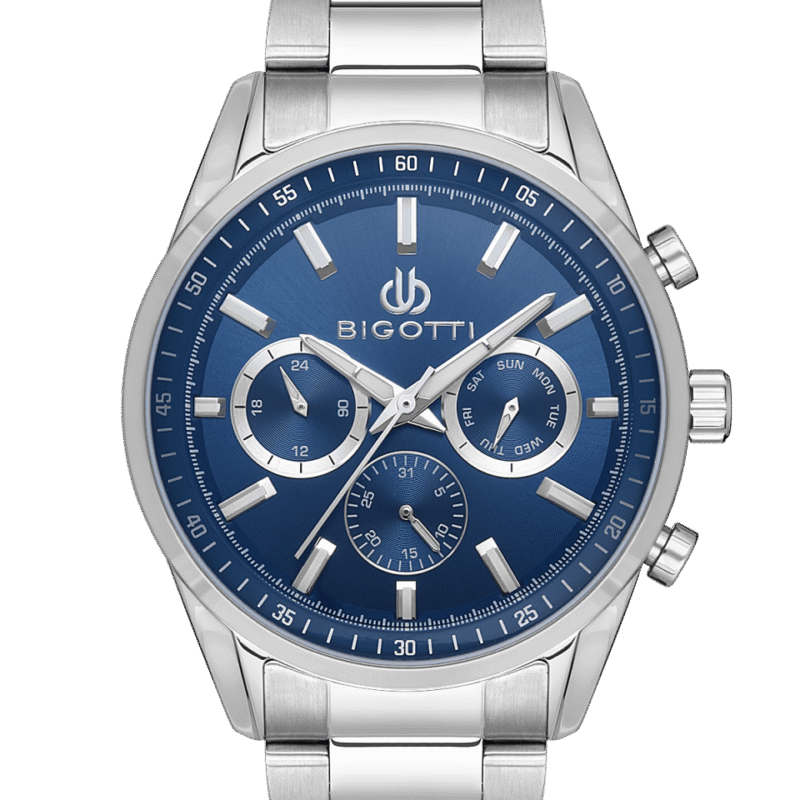 BIGOTTI MILANO MENS STAINLESS STEEL STRAP WATCH – BG.1.10472-3