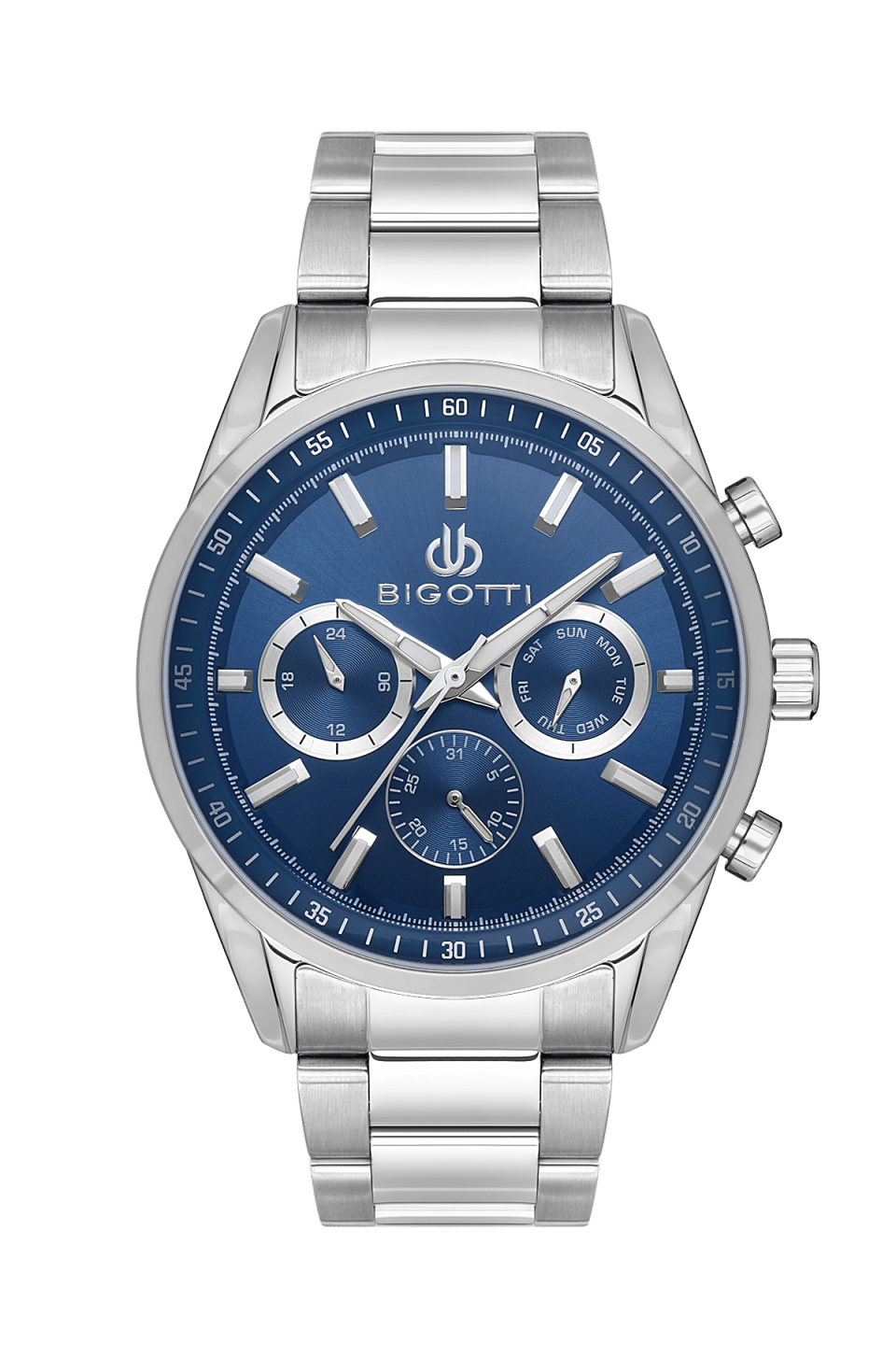 ساعة بيجوتي للرجال BG.1.10472-3 1 BIGOTTI MILANO MENS STAINLESS STEEL STRAP WATCH – BG.1