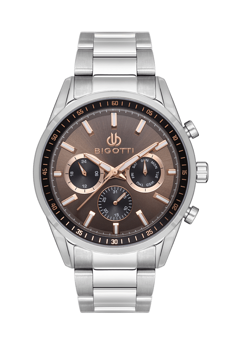 BIGOTTI MILANO MENS STAINLESS STEEL STRAP WATCH – BG.1.10472-4