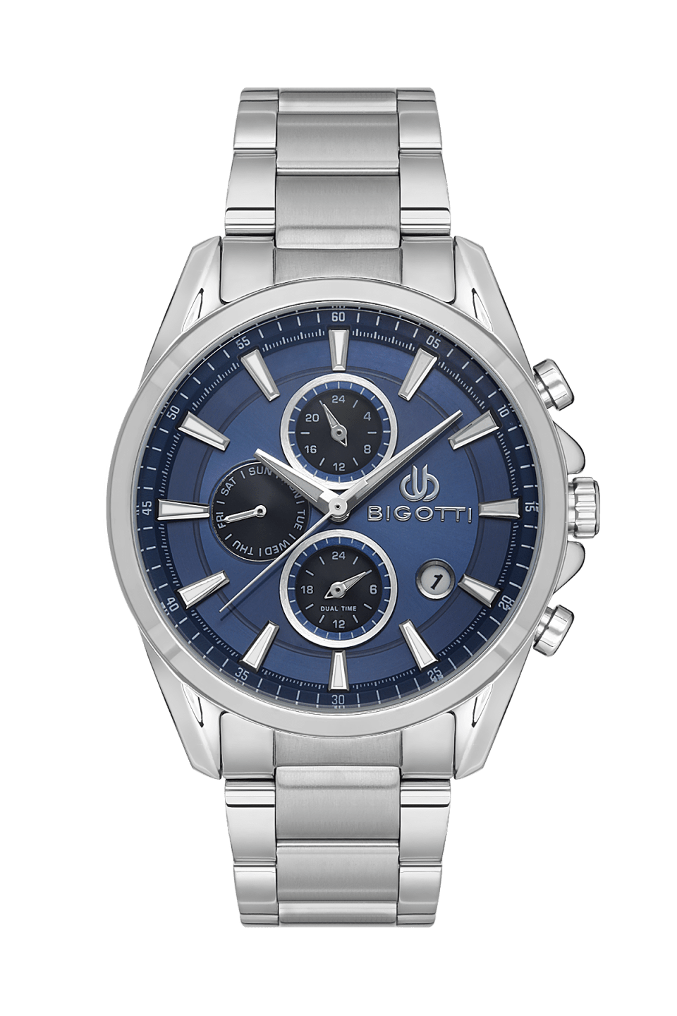 ساعة بيجوتي للرجال BG.1.10479-3 1 BIGOTTI MILANO MENS STAINLESS STEEL STRAP WATCH – BG.1