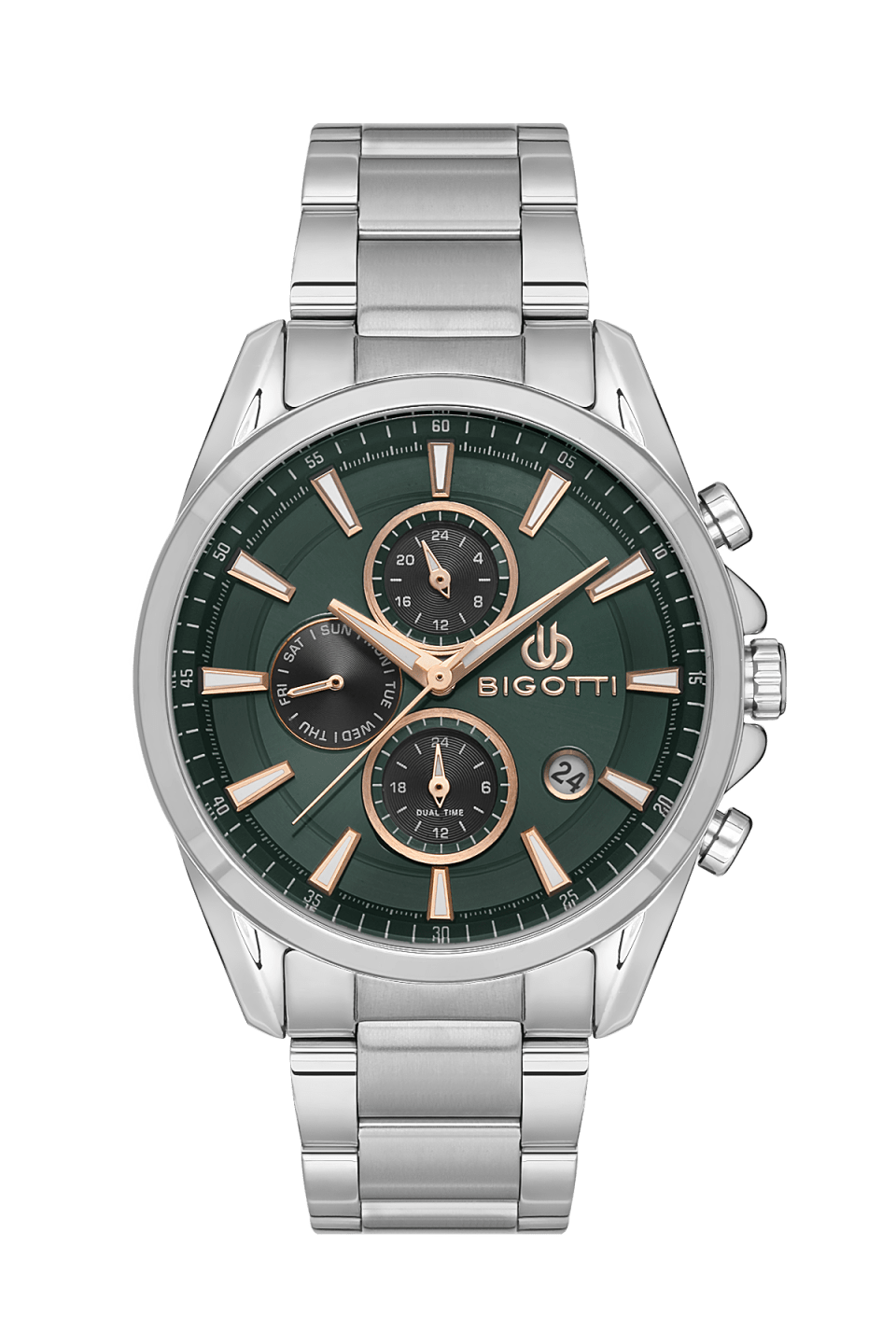 ساعة بيجوتي للرجال BG.1.10479-4 1 BIGOTTI MILANO MENS STAINLESS STEEL STRAP WATCH – BG.1
