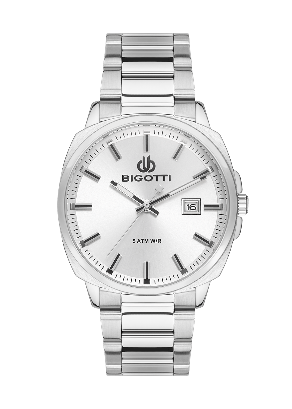 BIGOTTI MILANO MENS STAINLESS STEEL STRAP WATCH – BG.1