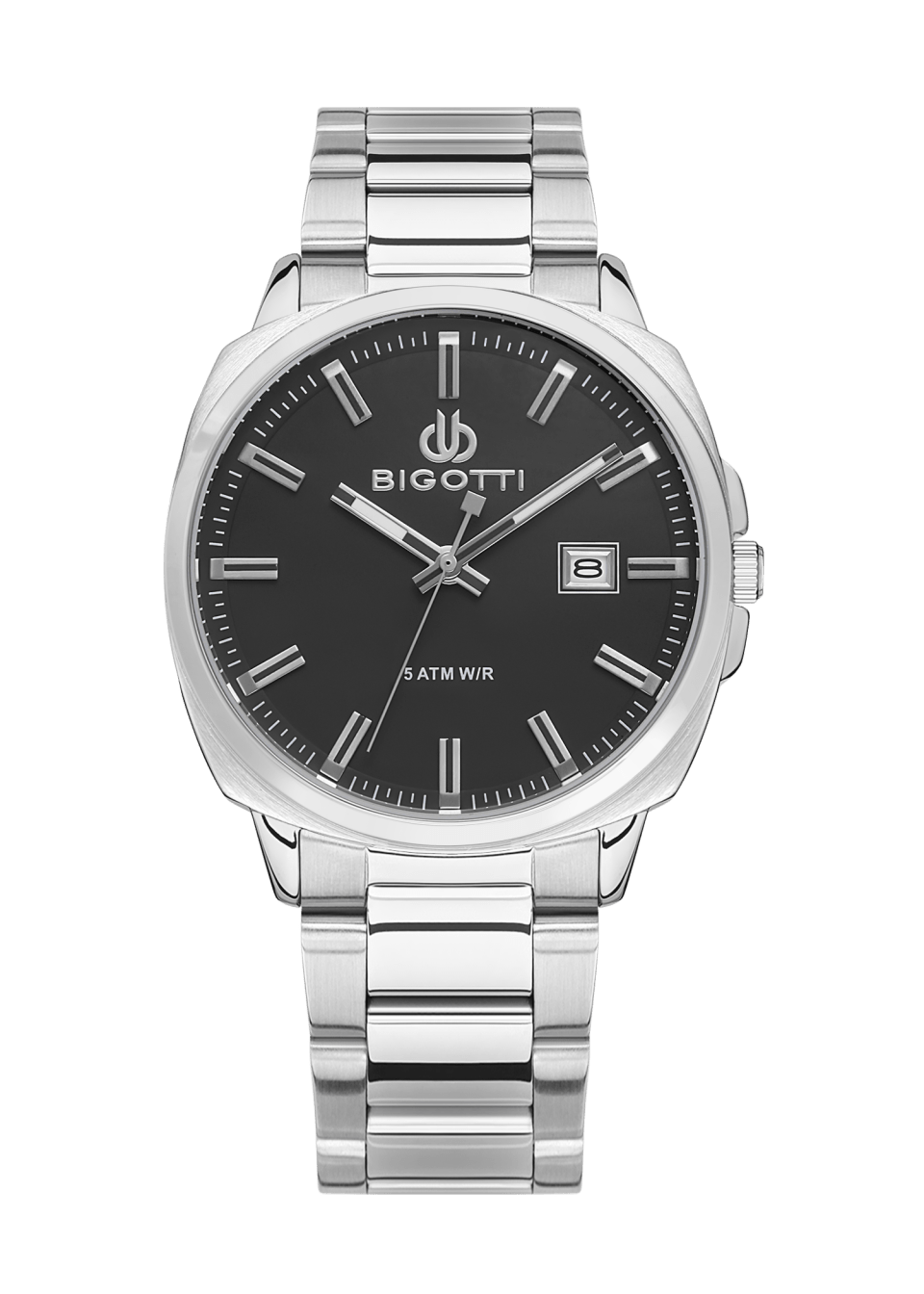 BIGOTTI MILANO MENS STAINLESS STEEL STRAP WATCH – BG.1