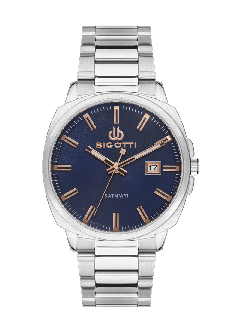 BIGOTTI MILANO MENS STAINLESS STEEL STRAP WATCH – BG.1.10483-3