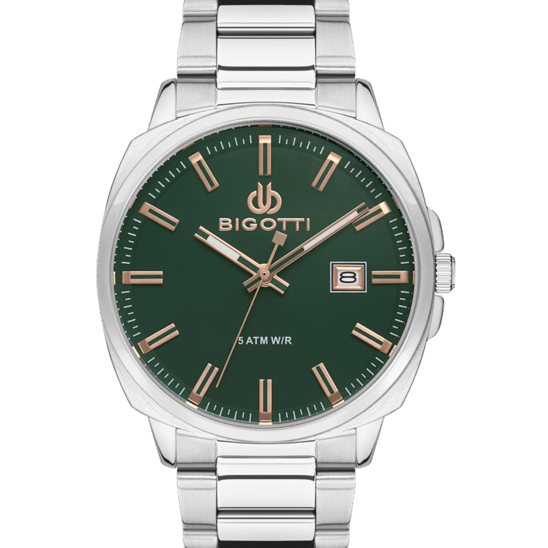 BIGOTTI MILANO MENS STAINLESS STEEL STRAP WATCH – BG.1.10483-4