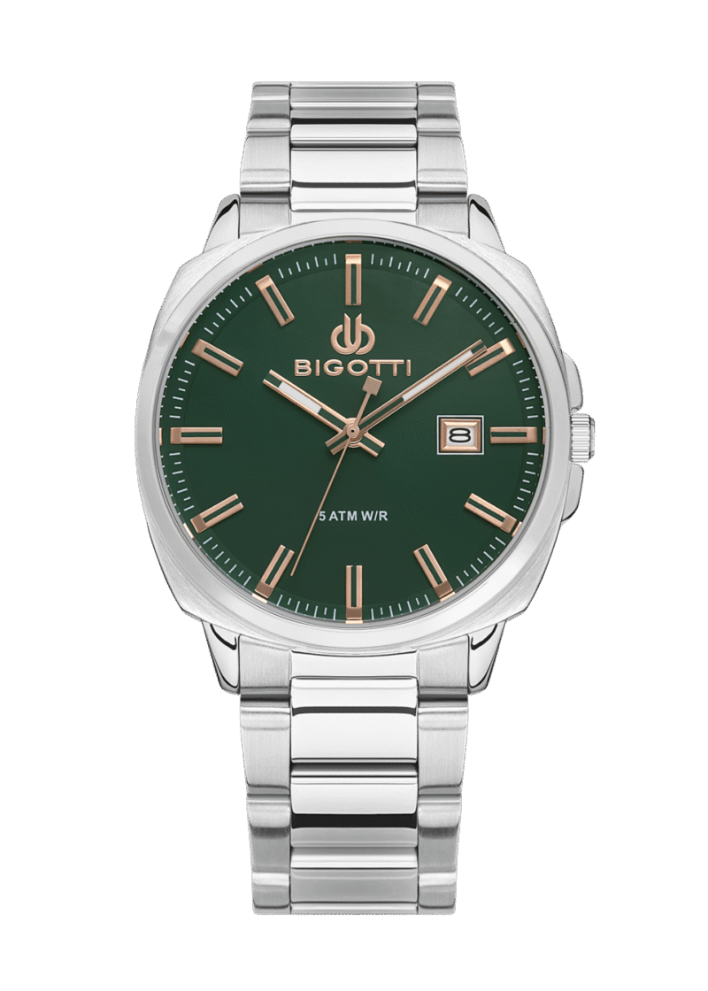 BIGOTTI MILANO MENS STAINLESS STEEL STRAP WATCH – BG.1.10483-4