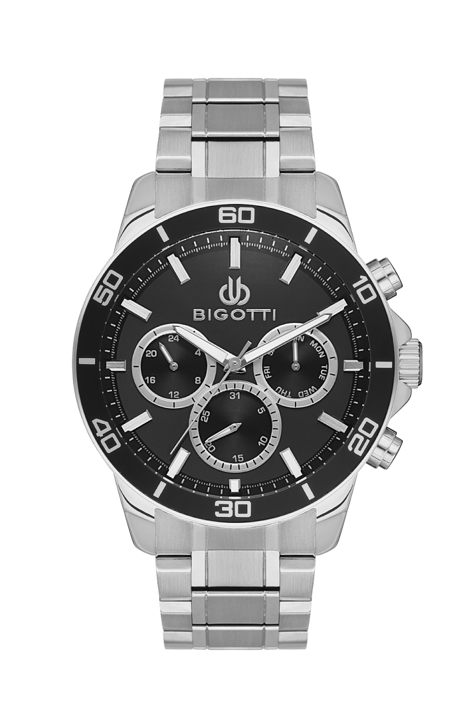 ساعة بيجوتي للرجال BG.1.10503-2 1 BIGOTTI MILANO MENS STAINLESS STEEL STRAP WATCH – BG.1