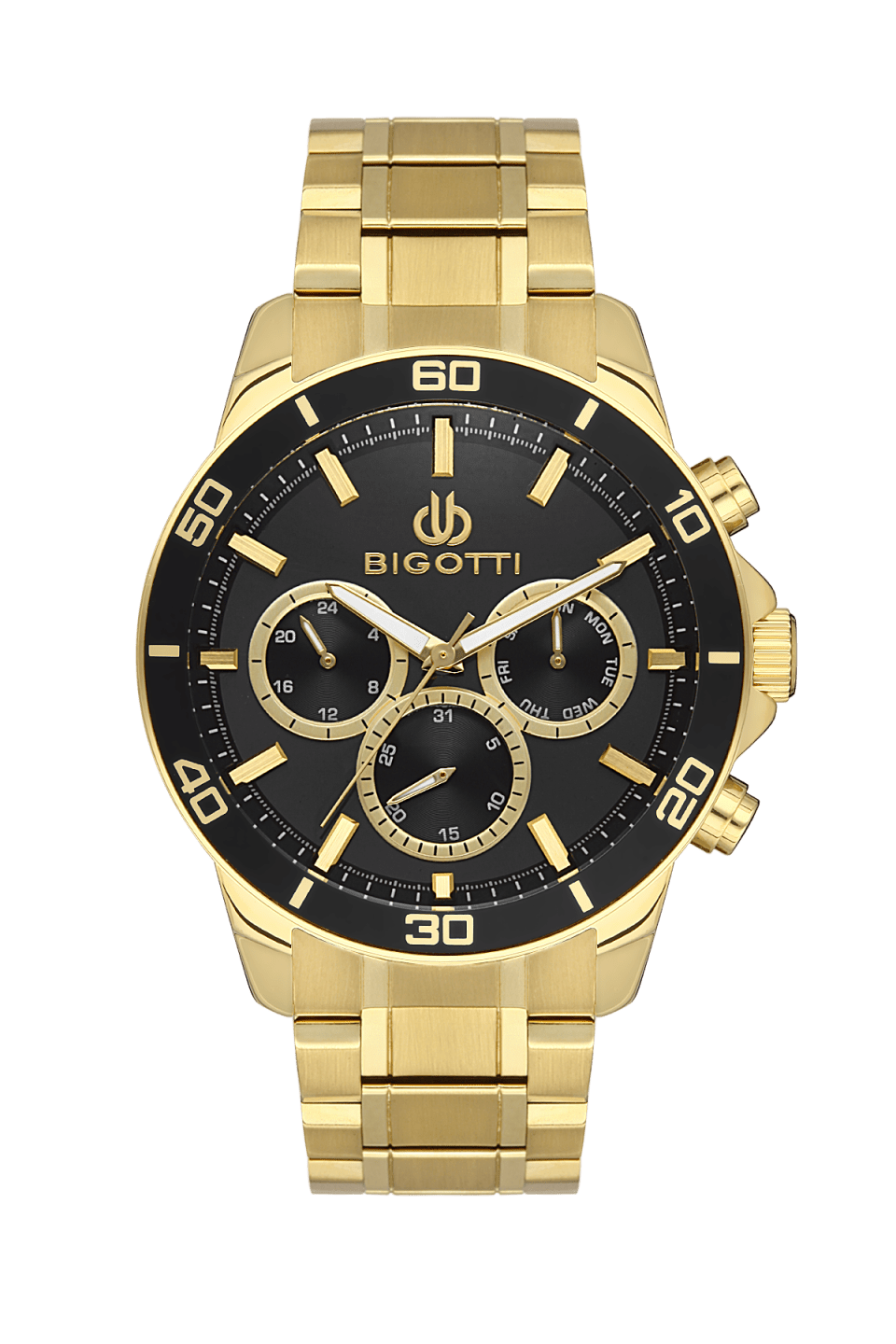 ساعة بيجوتي للرجال BG.1.10503-4 1 BIGOTTI MILANO MENS STAINLESS STEEL STRAP WATCH – BG.1