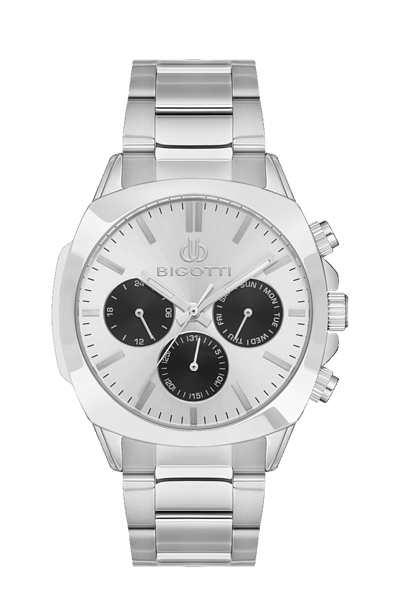 BIGOTTI MILANO MENS STAINLESS STEEL STRAP WATCH – BG.1.10505-1