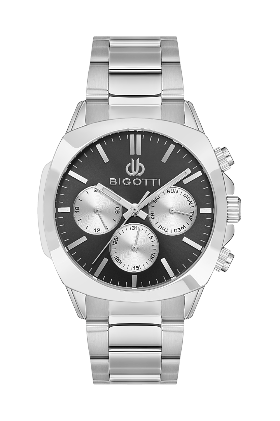 ساعة بيجوتي للرجال BG.1.10505-2 1 BIGOTTI MILANO MENS STAINLESS STEEL STRAP WATCH – BG.1