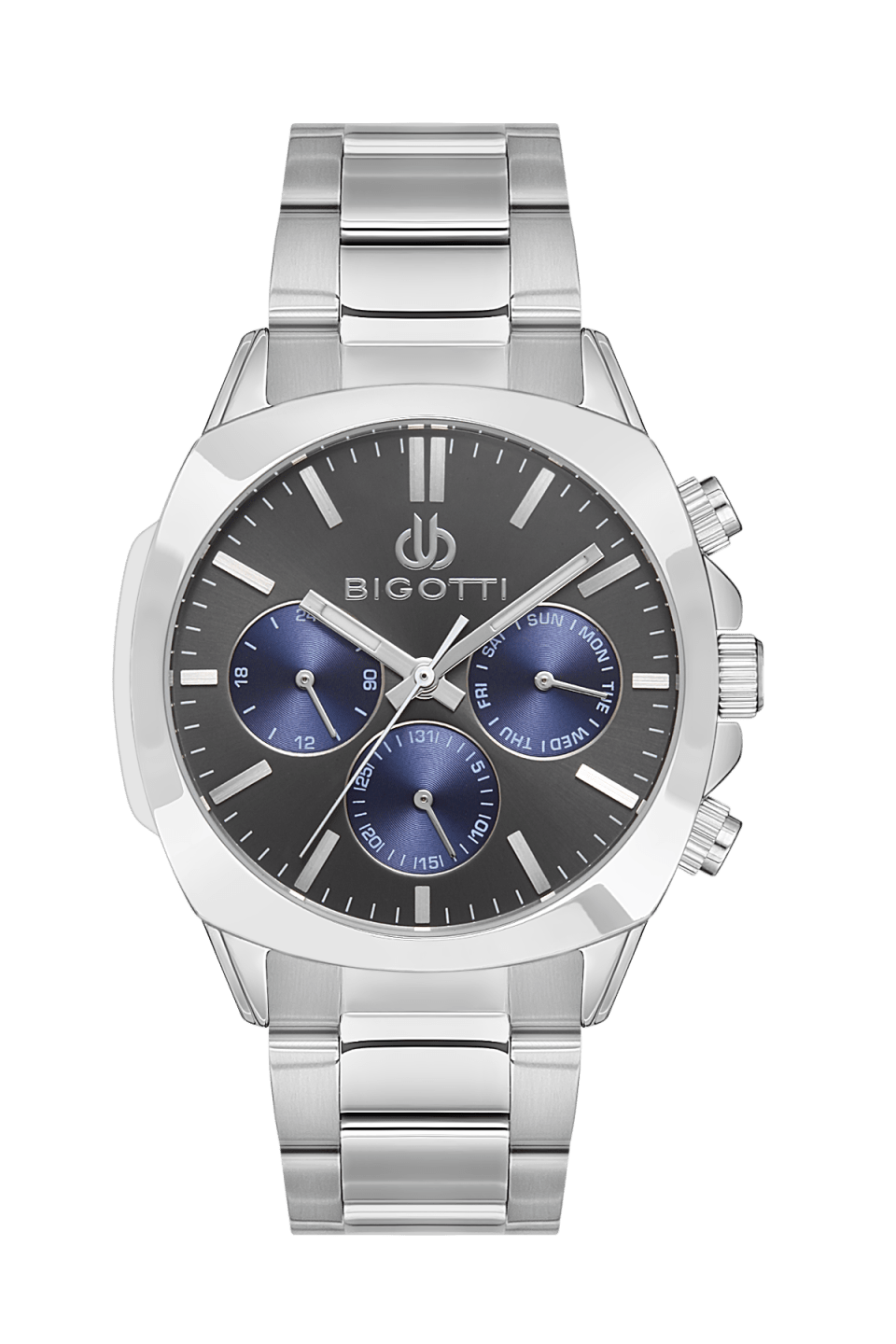 ساعة بيجوتي للرجال BG.1.10505-4 1 BIGOTTI MILANO MENS STAINLESS STEEL STRAP WATCH – BG.1