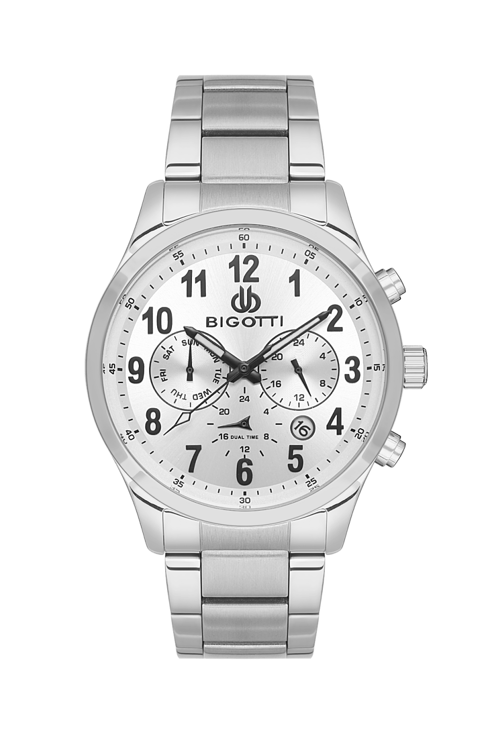 ساعة بيجوتي للرجال BG.1.10508-1 1 BIGOTTI MILANO MENS STAINLESS STEEL STRAP WATCH – BG.1