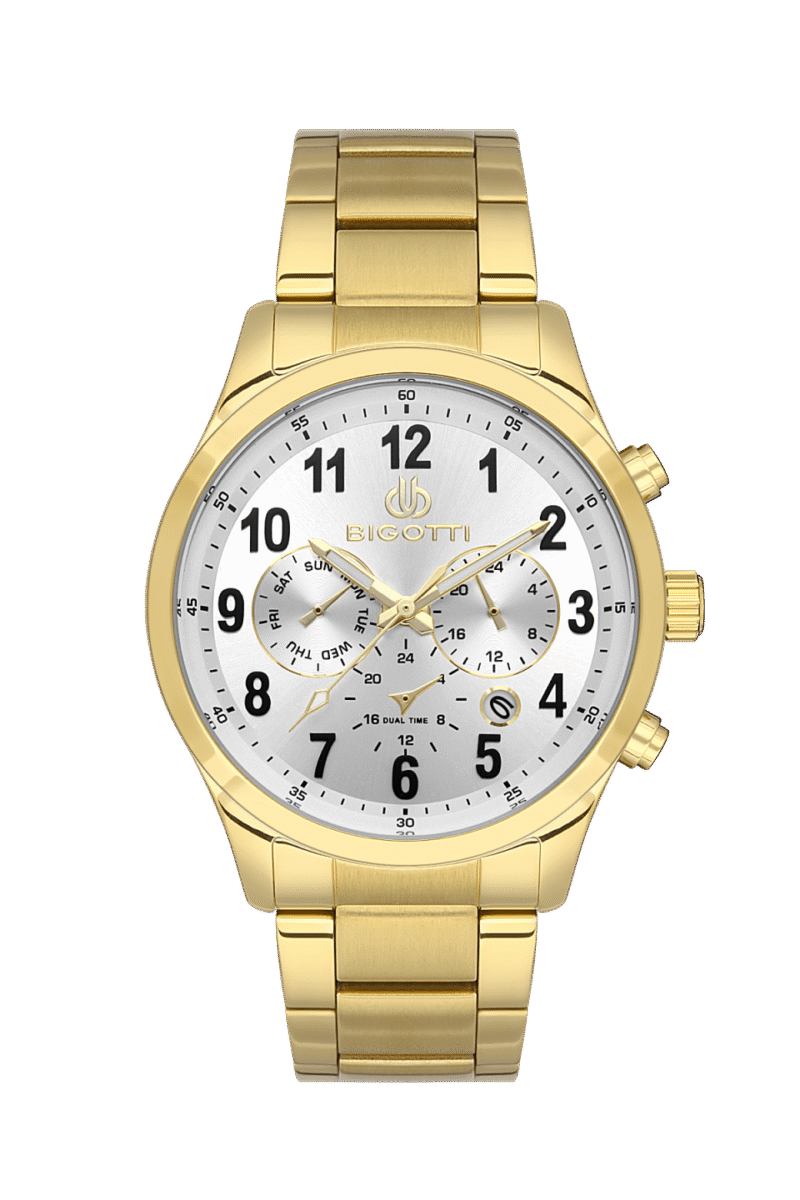 BIGOTTI MILANO MENS STAINLESS STEEL STRAP WATCH – BG.1.10508-4