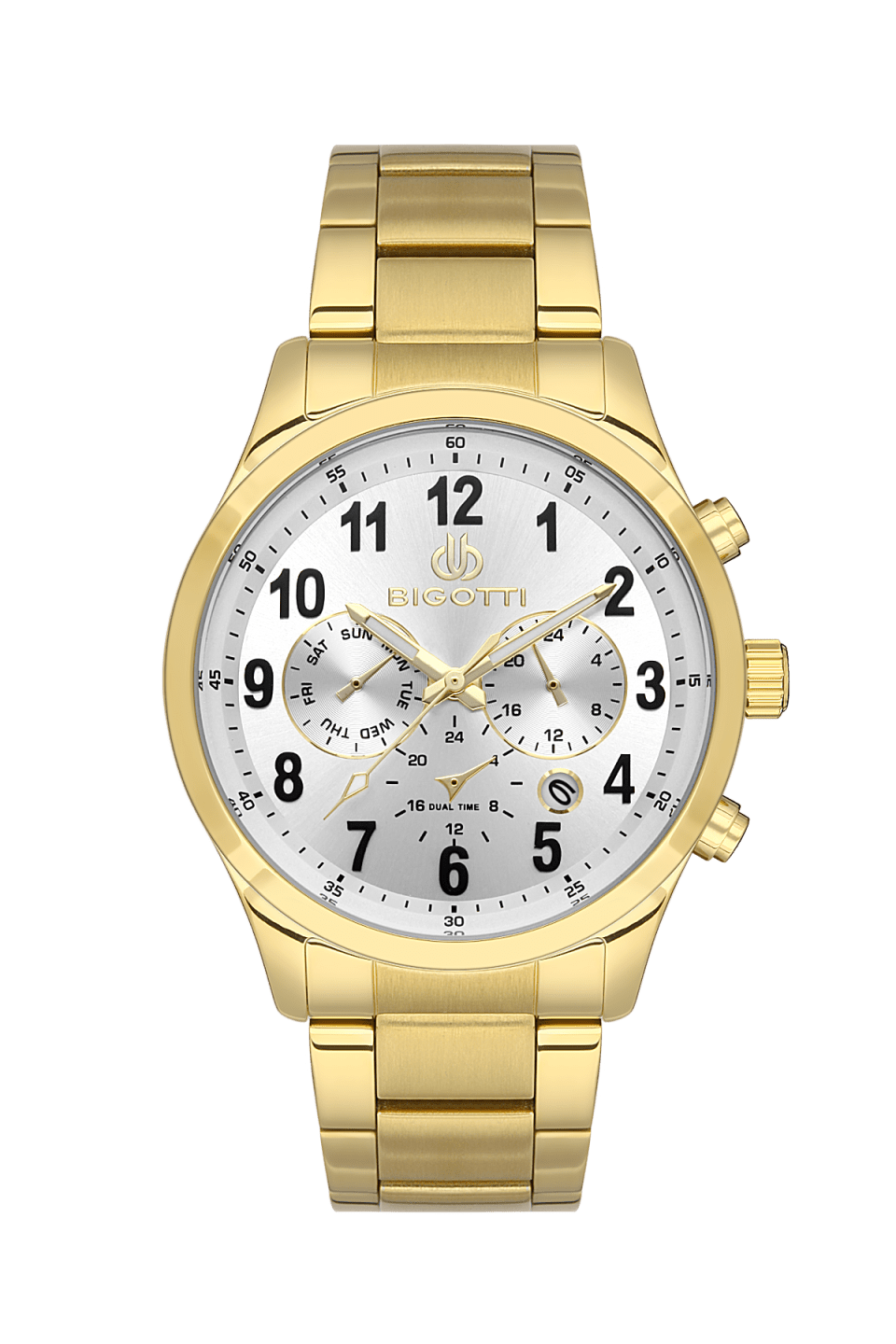 ساعة بيجوتي للرجال BG.1.10508-4 1 BIGOTTI MILANO MENS STAINLESS STEEL STRAP WATCH – BG.1