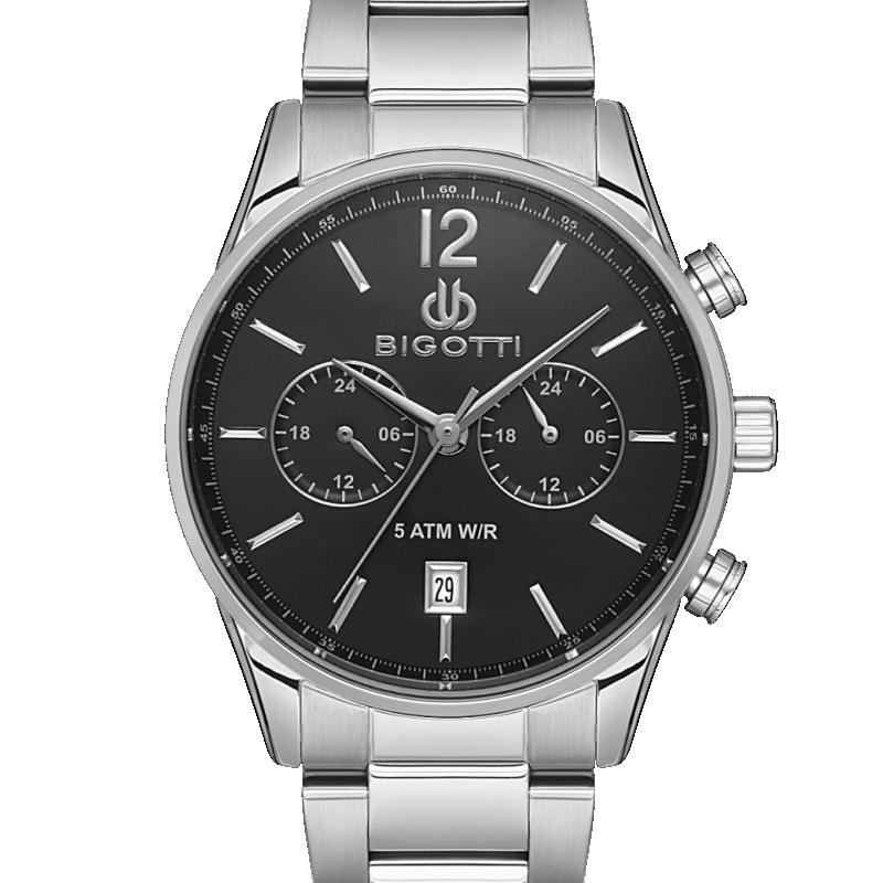 BIGOTTI MILANO MENS STAINLESS STEEL STRAP WATCH – BG.1.10509-2