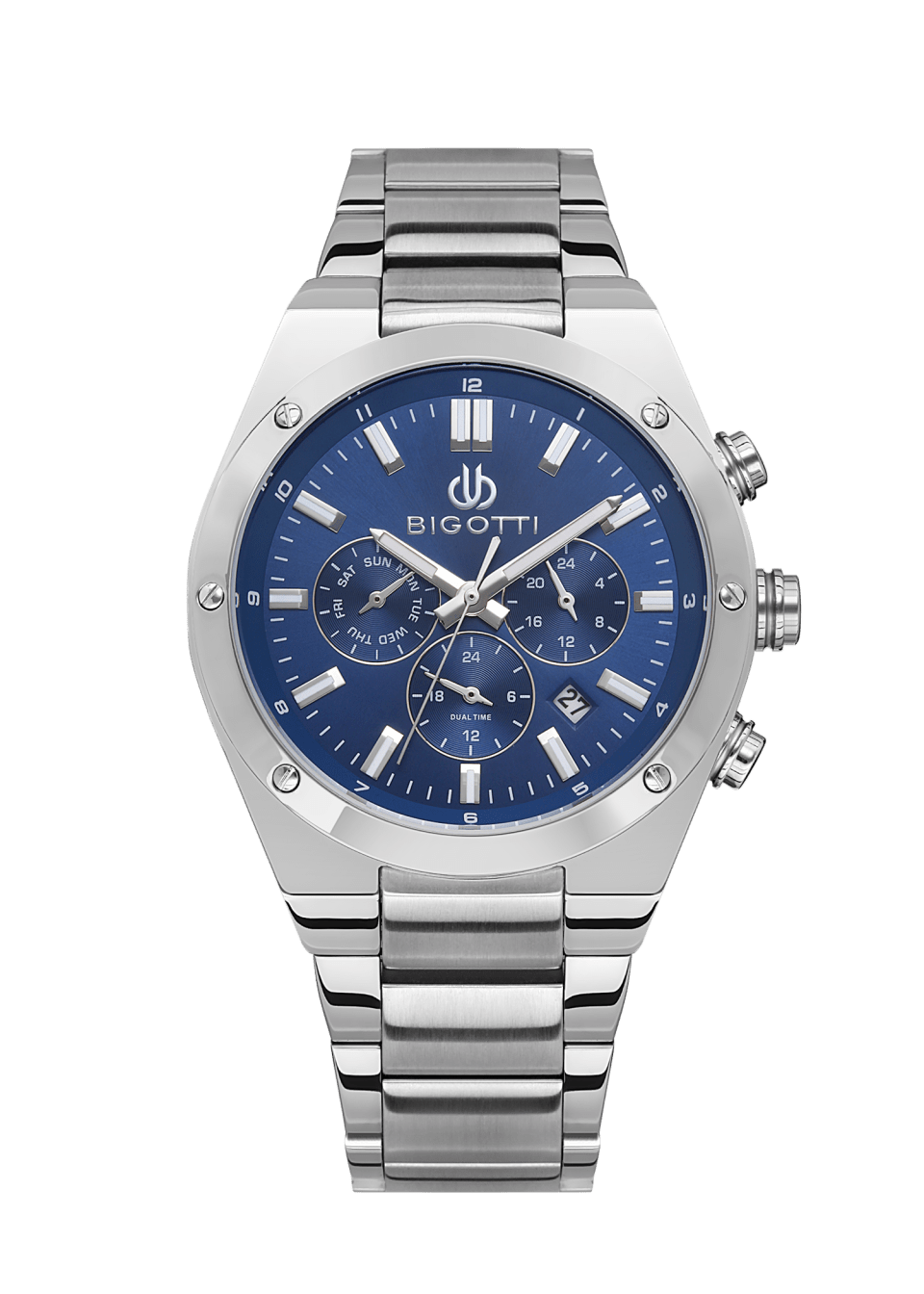 ساعة بيجوتي للرجال BG.1.10511-3 1 BIGOTTI MILANO MENS STAINLESS STEEL STRAP WATCH – BG.1