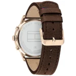 1791631-tommy-hilfiger-watch-established-in-1985-dual-time-men-black-dial-leather-brown-strap-quartz-battery-analog-kyle
