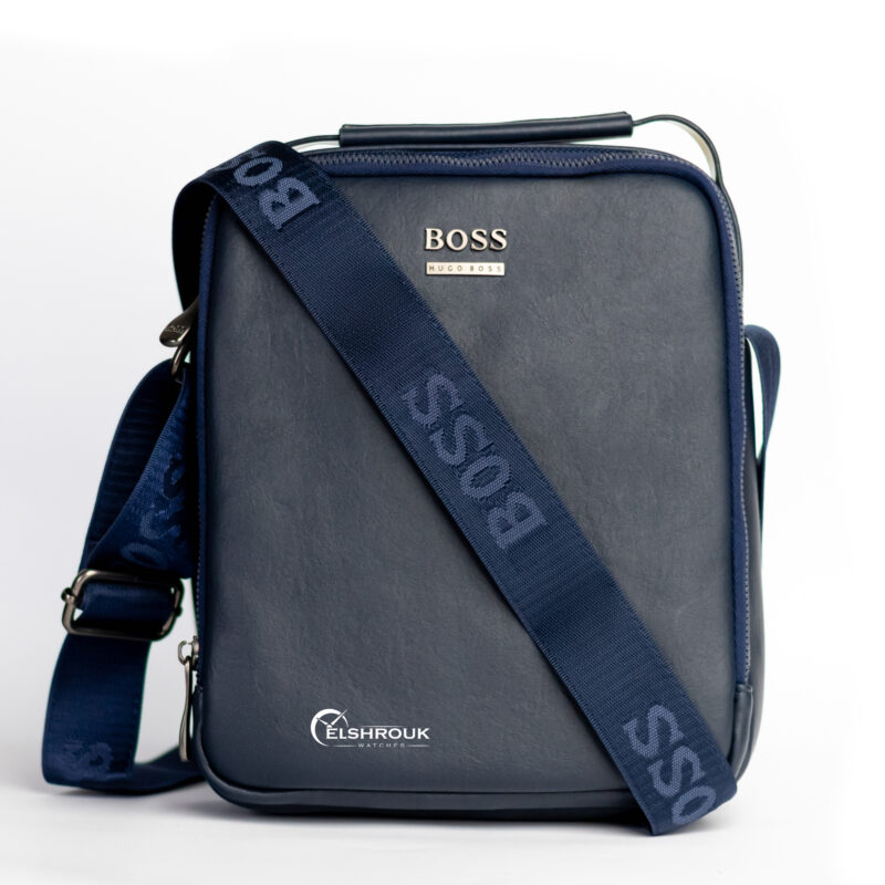 شنطة كروس هوغو بوس رجالي ازرق