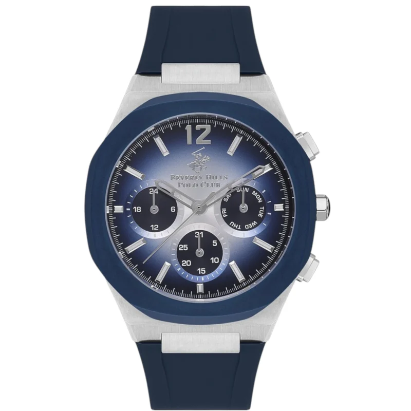Beverly Hills Polo Club Men’s Multi Function Blue Dial Watch – BP3539X.399