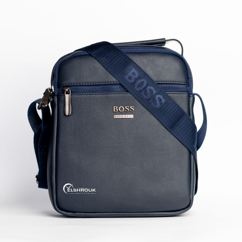 شنطة كروس هوعو بوس رجالي ازرق