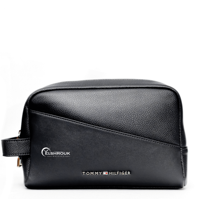 شنطة يد تومي هيلفيغير رجالي اسود