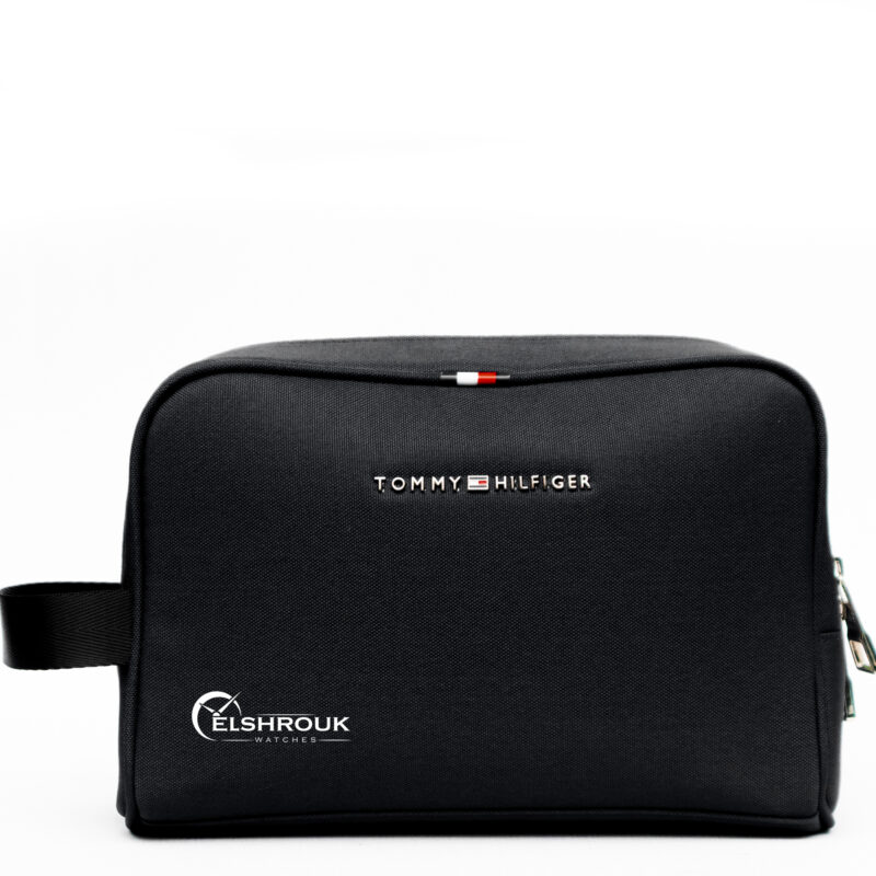 شنطة يد تومي هيلفيغير رجالي اسود