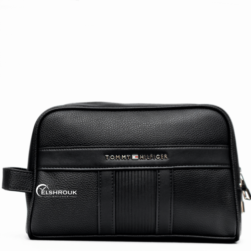 شنطة يد تومي هيلفيغير رجالي اسود
