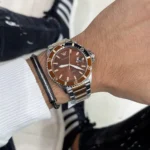 ar11340-emporio-armani-watch-100-meters-men-brown-dial-stainless-steel-metal-silver-rose-gold-strap-quartz-battery-analog-diver