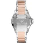 ar11340-emporio-armani-watch-100-meters-men-brown-dial-stainless-steel-metal-silver-rose-gold-strap-quartz-battery-analog-diver