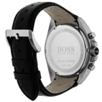 1513085-hugo-boss-watch-men-black-dial-leather-strap-quartz-battery-analog-chronograph-driver