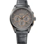 1513366-hugo-boss-watch-men-gray-dial-metal-stainless-strap-quartz-battery-analog-chronograph-onyx