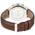 1513606-hugo-boss-watch-men-blue-dial-leather-brown-strap-quartz-battery-analog-chronograph-attitude
