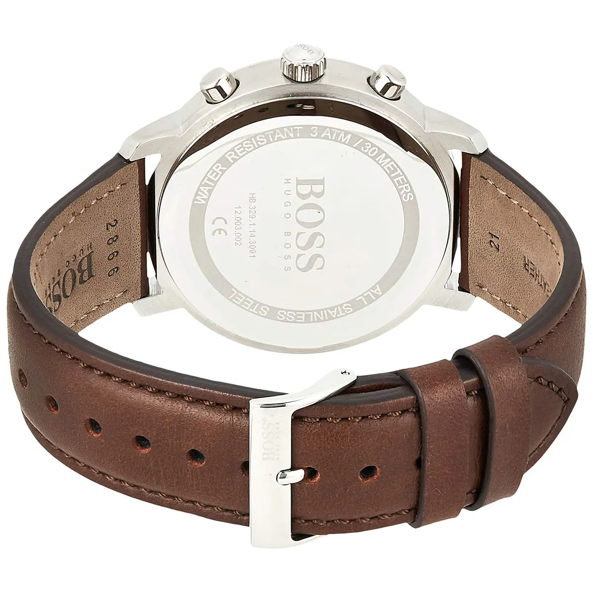 1513606-hugo-boss-watch-men-blue-dial-leather-brown-strap-quartz-battery-analog-chronograph-attitude_4