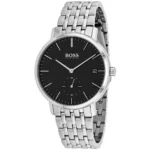 1513641-hugo-boss-watch-men-black-dial-metal-stainless-silver-strap-quartz-battery-analog-three-hand-corporal