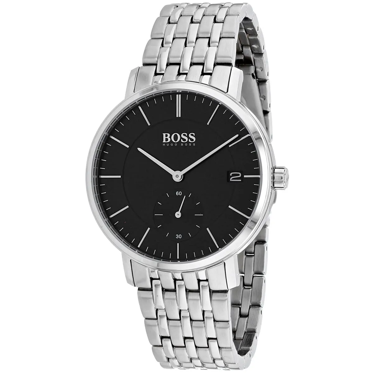 1513641-hugo-boss-watch-men-black-dial-metal-stainless-silver-strap-quartz-battery-analog-three-hand-corporal_2