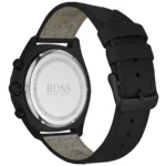 1513662-hugo-boss-watch-men-black-dial-leather-strap-quartz-battery-analog-chronograph-intensity