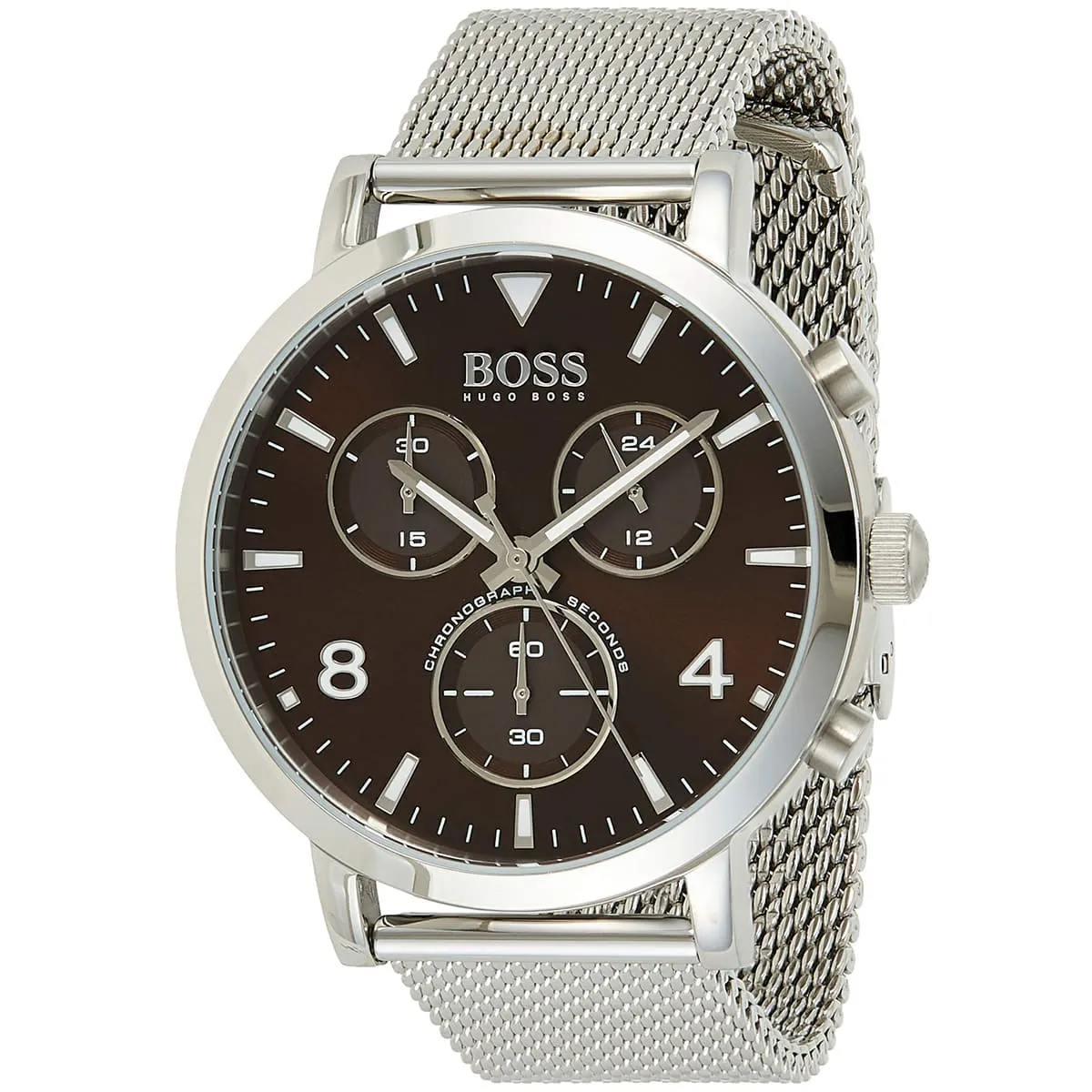 1513694-hugo-boss-watch-chronograph-men-brown-dial-metal-stainless-silver-mesh-strap-quartz-battery-analog-spirit_2