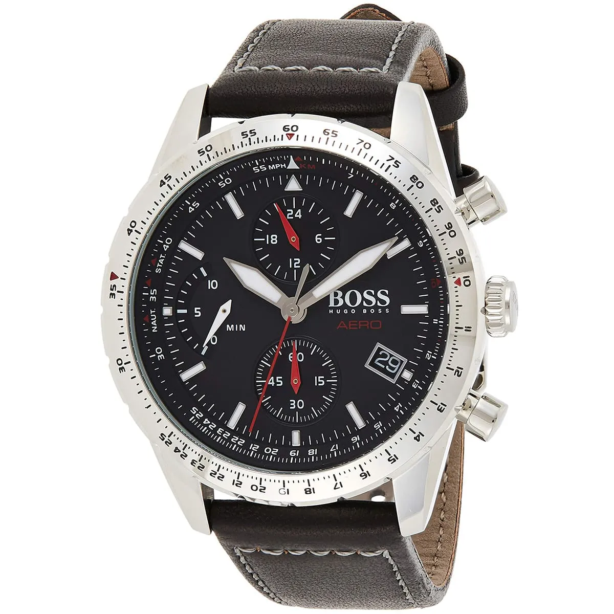 1513770-hugo-boss-watch-aero-men-black-dial-leather-strap-quartz-battery-analog-chronograph_2