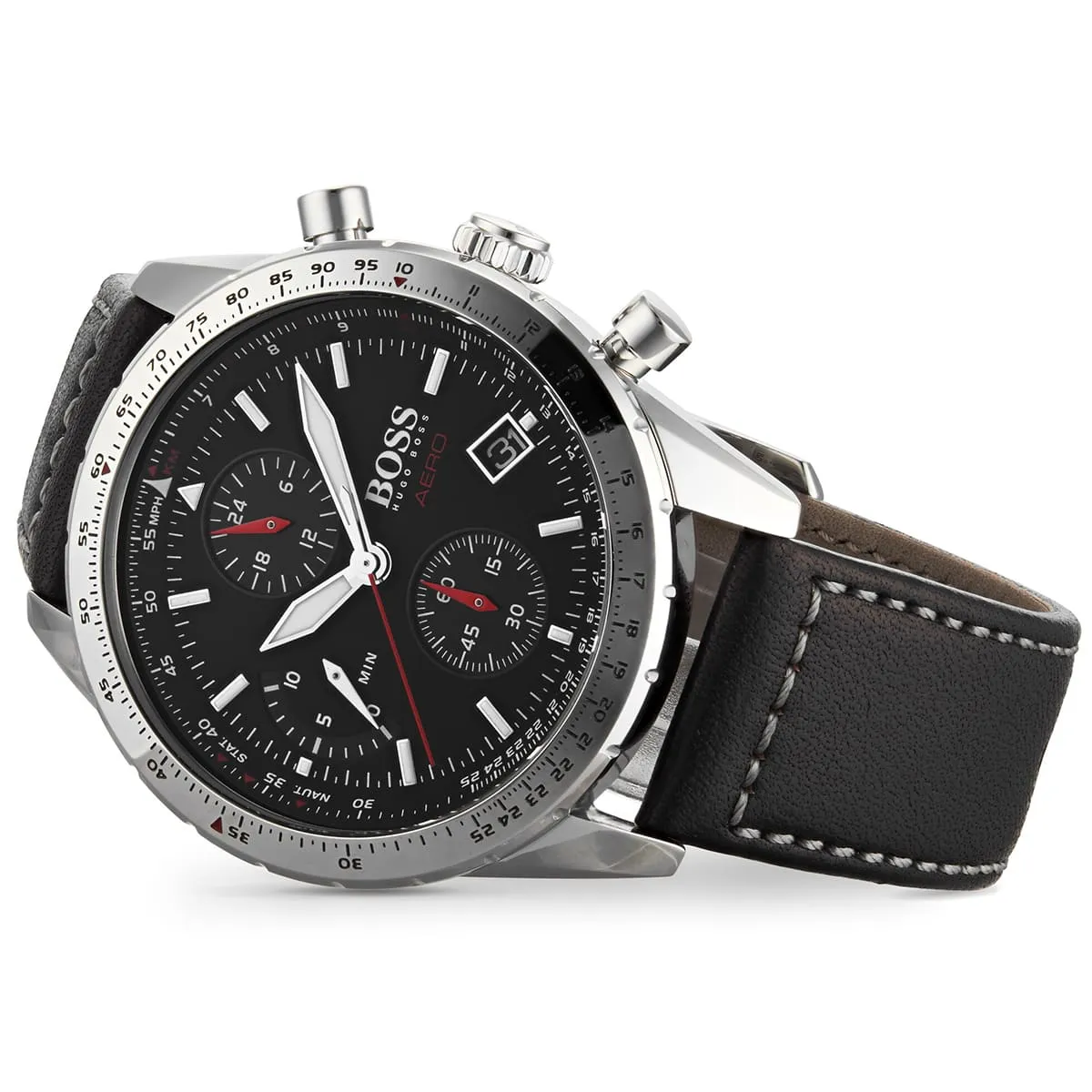 1513770-hugo-boss-watch-aero-men-black-dial-leather-strap-quartz-battery-analog-chronograph_9