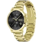 1513781-hugo-boss-watch-men-black-dial-metal-stainless-gold-strap-quartz-battery-analog-chronograph-integrity