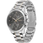 1513789-hugo-boss-watch-men-gray-dial-metal-stainless-silver-rose-gold-strap-quartz-battery-analog-chronograph-skymaster