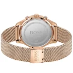 1513806-hugo-boss-watch-water-resistant-5bar-men-black-dial-metal-stainless-rose-gold-mesh-strap-quartz-battery-analog-chronograph-associate