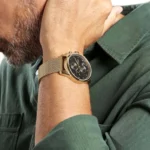 1513838-hugo-boss-watch-men-black-dial-metal-stainless-gold-mesh-strap-quartz-battery-analog-chronograph-skymaster