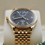 Rolex-1908-52508-0007-Black-Dial-Yellow-Gold-Settimo-Bracelet