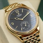 Rolex-1908-52508-0007-Black-Dial-Yellow-Gold-Settimo-Bracelet