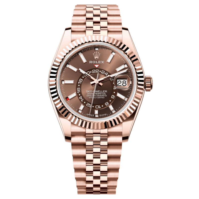 ساعة رولكس سكاي دويللر ميرور اورجينال
