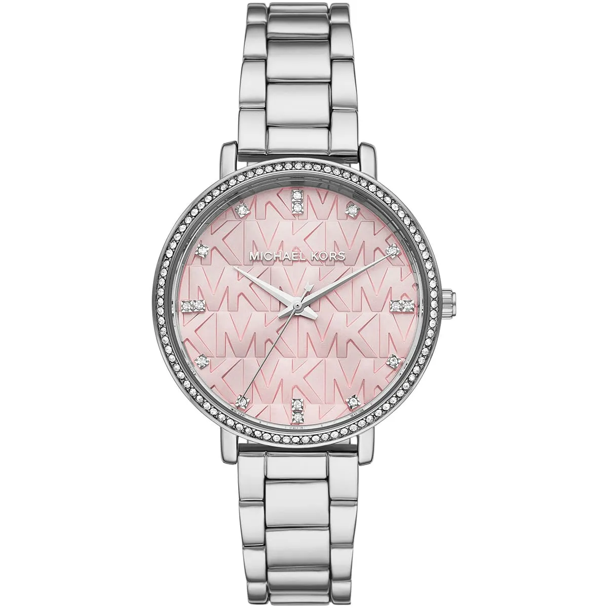 mk4631-michael-kors-watch-women-mk-logo-pink-dial-metal-stainless-steel-silver-strap-quartz-battery-analog-three-hand-pyper mk4631 michael kors watch women mk logo pink dial metal stainless steel silver strap quartz battery analog three hand pyper