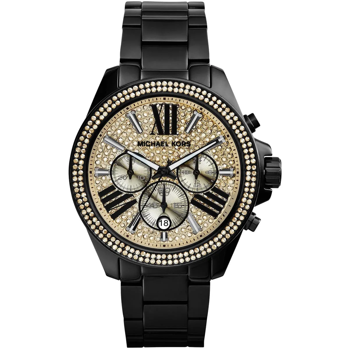 mk5961-michael-kors-watch-women-crystals-gold-dial-metal-stainless-steel-black-strap-quartz-battery-analog-chronograph-wren mk5961 michael kors watch women crystals gold dial metal stainless steel black strap quartz battery analog chronograph wren