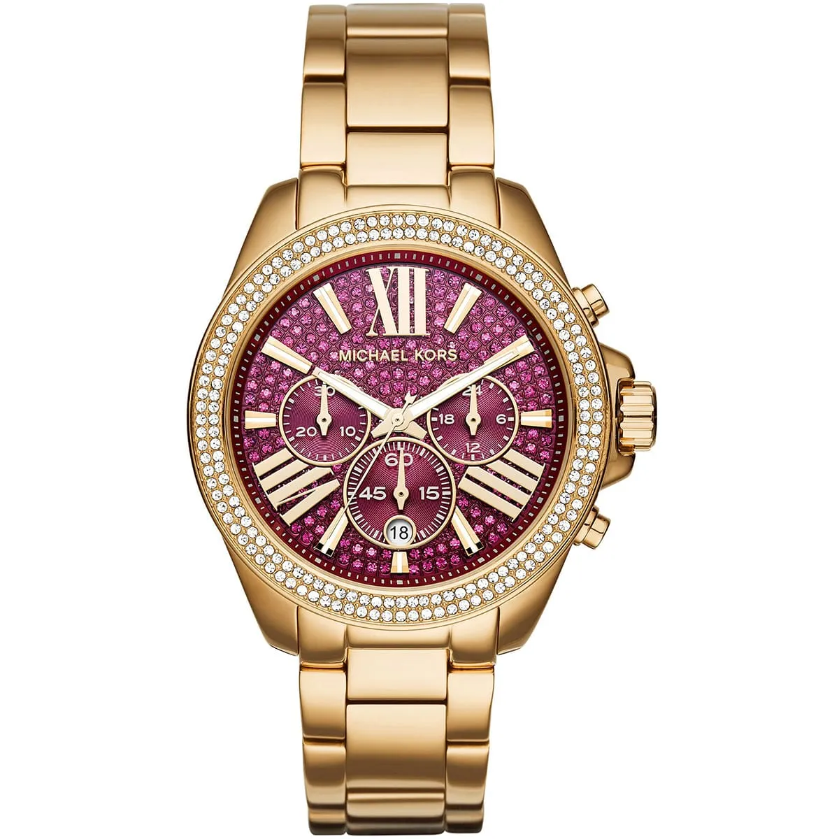 mk6290-michael-kors-watch-women-crystals-pink-dial-metal-stainless-steel-gold-strap-quartz-battery-analog-chronograph-wren mk6290 michael kors watch women crystals pink dial metal stainless steel gold strap quartz battery analog chronograph wren